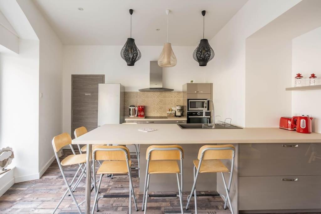 Superbe Appartement Avec Parking Gratuit 隆勒索涅 外观 照片