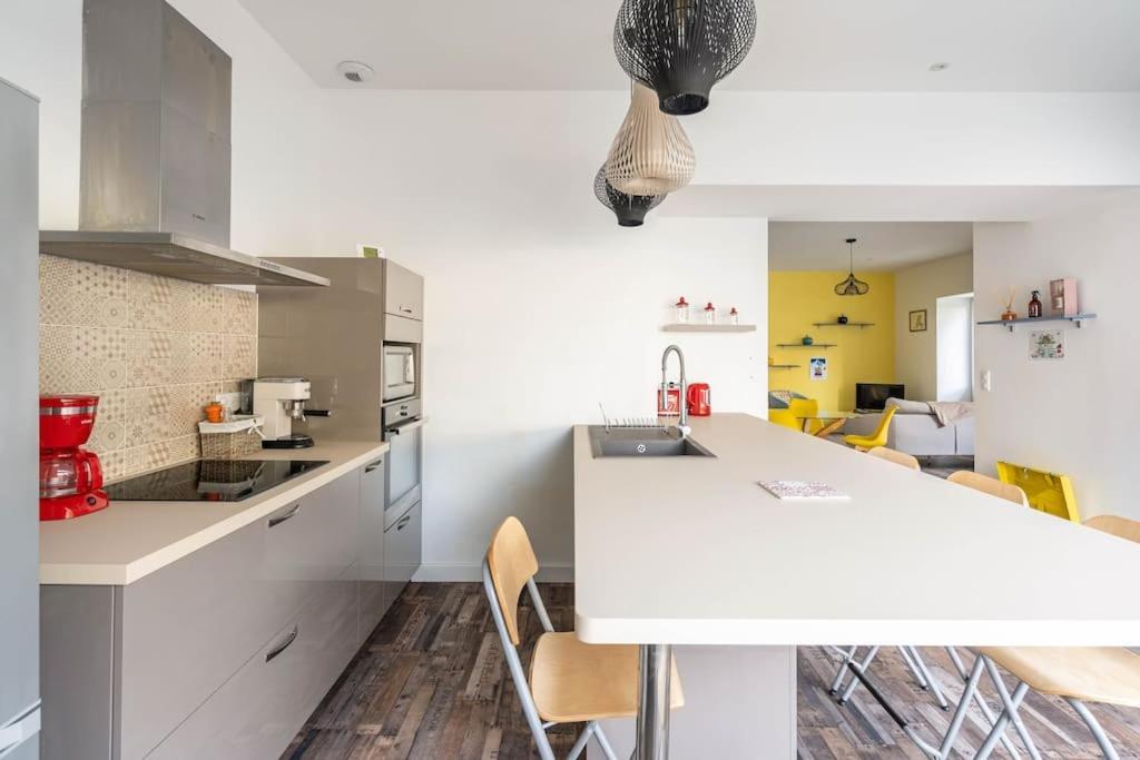 Superbe Appartement Avec Parking Gratuit 隆勒索涅 外观 照片